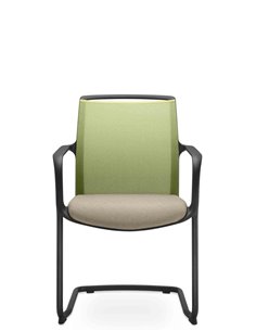 Кресло LD SEATING LEAF 505-Z-N1 для посетителей, на полозьях 2