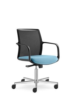 Кресло LD SEATING LEAF 505 F37-N6, для посетителей