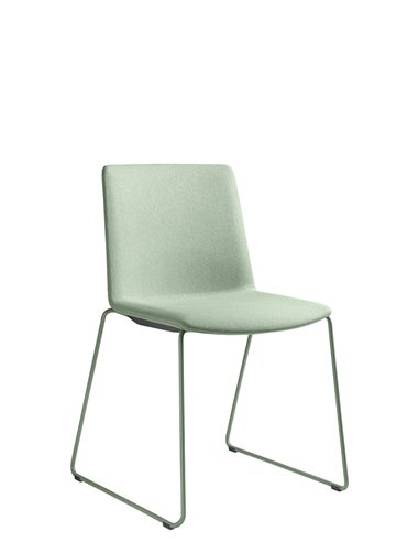 Кресло LD SEATING SKY FRESH 045-Q-N4, для посетителей, на полозьях