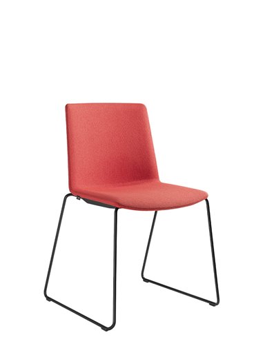 Кресло LD SEATING SKY FRESH 045-Q-N4, для посетителей, на полозьях