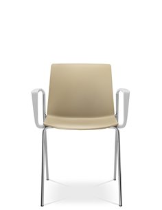 Кресло LD SEATING SKY FRESH 050-N4, BR-N0 для посетителей, на ножках 2