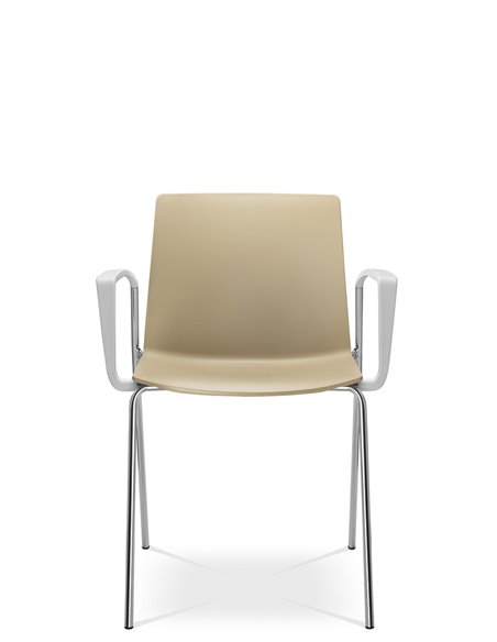 Кресло LD SEATING SKY FRESH 050-N4, BR-N0 для посетителей, на ножках