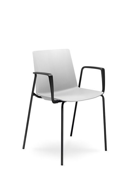 Кресло LD SEATING SKY FRESH 050-N4, BR-N0 для посетителей, на ножках