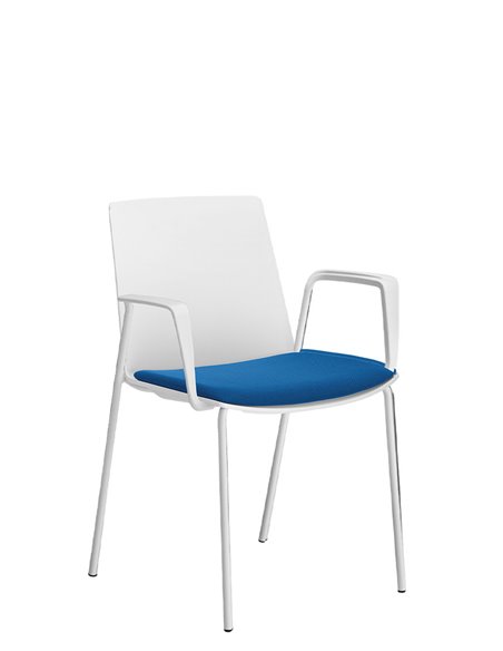 Кресло LD SEATING SKY FRESH 052-N0, BR для посетителей, на ножках