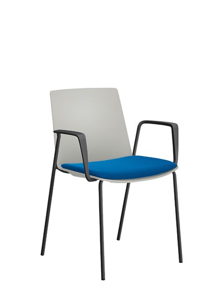 Кресло LD SEATING SKY FRESH 052-N0, BR для посетителей, на ножках