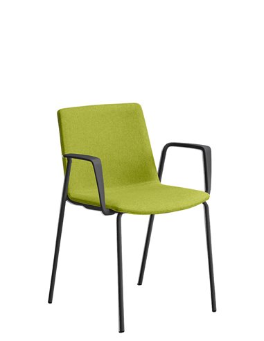 Кресло LD SEATING SKY FRESH 055-N1, BR для посетителей, на ножках