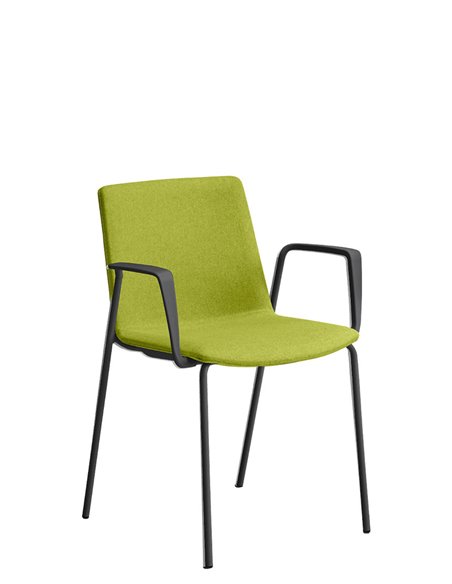 Кресло LD SEATING SKY FRESH 055-N1, BR для посетителей, на ножках