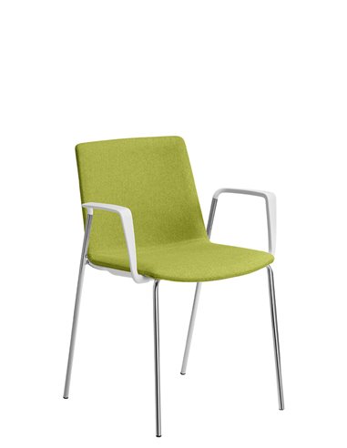 Кресло LD SEATING SKY FRESH 055-N1, BR для посетителей, на ножках