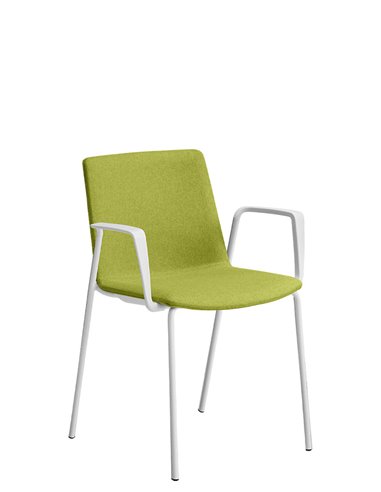 Кресло LD SEATING SKY FRESH 055-N1, BR для посетителей, на ножках