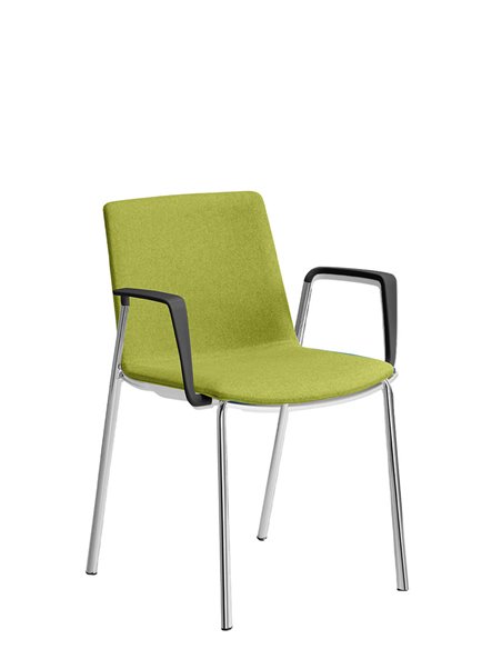 Кресло LD SEATING SKY FRESH 055-N1, BR для посетителей, на ножках