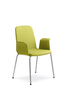 Кресло LD SEATING SUNRISE 152 BR-N4, для посетителей, на ножках