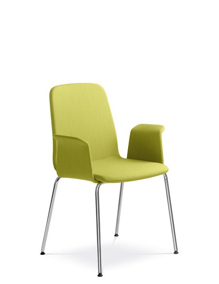 Кресло LD SEATING SUNRISE 152 BR-N4, для посетителей, на ножках