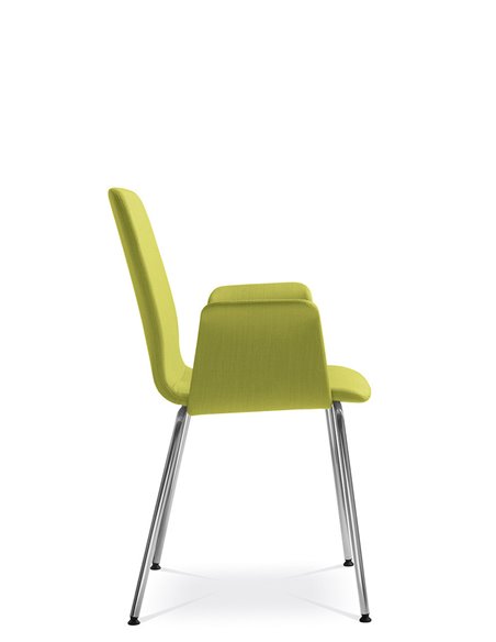 Кресло LD SEATING SUNRISE 152 BR-N4, для посетителей, на ножках