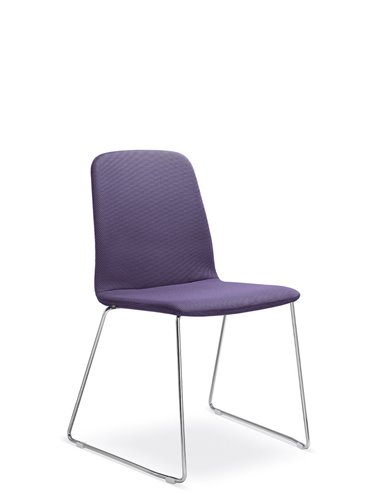 Крісло LD SEATING SUNRISE 152-Q, для відвідувачів, на полозах