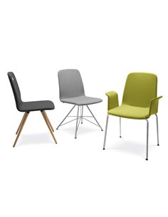 Кресло LD SEATING SUNRISE 152-D, BR для посетителей, на ножках 2