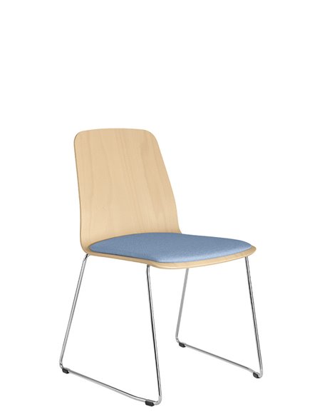 Кресло LD SEATING SUNRISE 151-Q, для посетителей, на полозьях