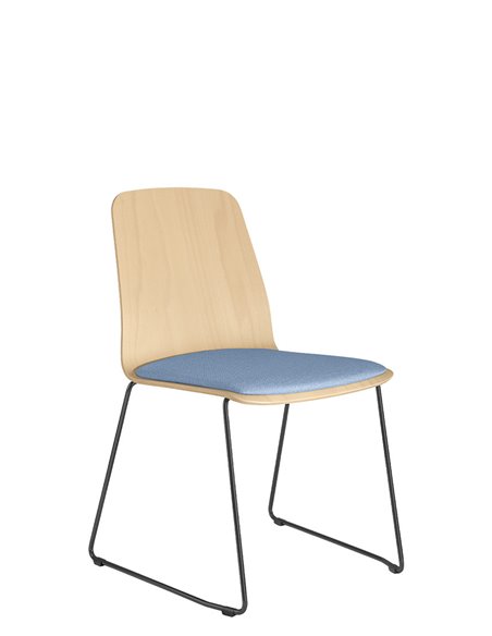 Кресло LD SEATING SUNRISE 151-Q, для посетителей, на полозьях
