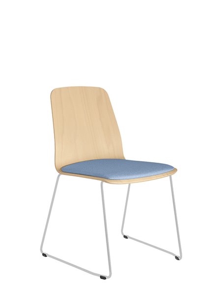 Кресло LD SEATING SUNRISE 151-Q, для посетителей, на полозьях