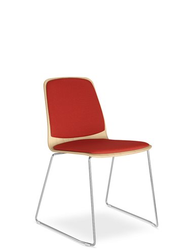 Кресло LD SEATING SUNRISE 151-Q, для посетителей, на полозьях