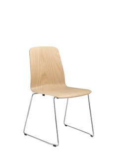 Кресло LD SEATING SUNRISE 150-Q-N4, для посетителей, на полозьях