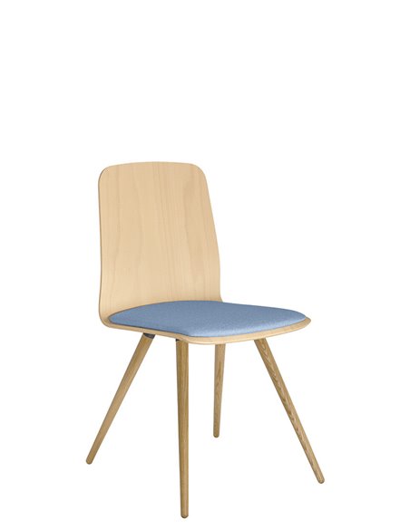 Крісло LD SEATING SUNRISE 150-D, для відвідувачів, на ніжках