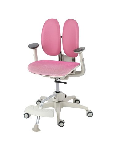 Кресло DUOREST Kids ORTO ai-50 Mesh детское, ортопедическое, цвет розовый