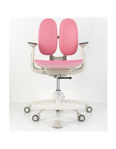 Кресло DUOREST Kids ORTO ai-50 Mesh детское, ортопедическое, цвет розовый 2
