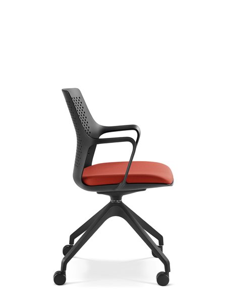 Кресло LD SEATING TARA 105-F95 для посетителей, на колесах