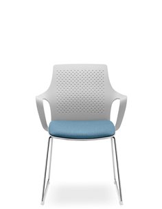 Кресло LD SEATING TARA 105-Q-N4 для посетителей, на полозьях 2