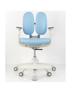 Кресло DUOREST Kids ORTO ai-50 Sponge детское, ортопедическое, цвет голубой 2