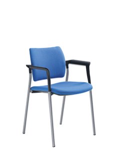 Кресло LD SEATING DREAM 110-N4, BR для посетителей, на ножках 2