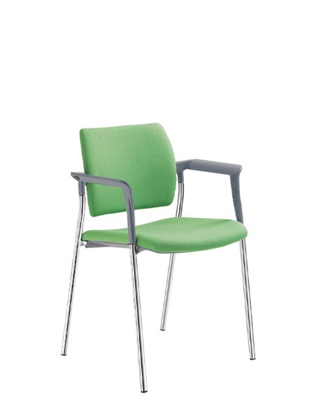 Кресло LD SEATING DREAM 111-N2, BR для посетителей, на ножках