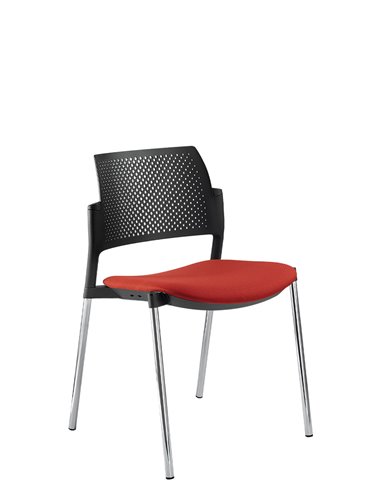 Кресло LD SEATING DREAM+ 100BL для посетителей, на ножках