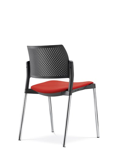 Кресло LD SEATING DREAM+ 100BL для посетителей, на ножках