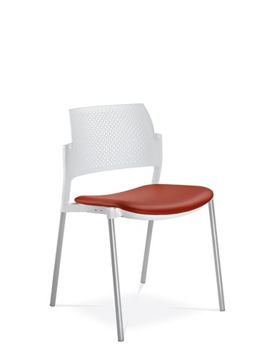 Кресло LD SEATING DREAM+ 100BL для посетителей, на ножках
