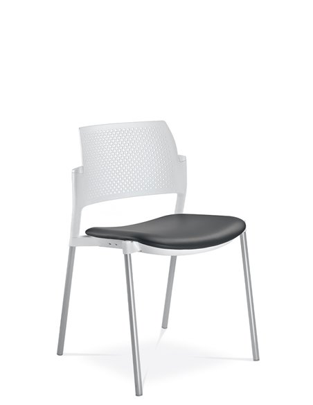Кресло LD SEATING DREAM+ 100BL для посетителей, на ножках