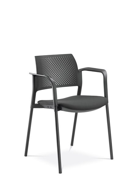 Крісло LD SEATING DREAM+ 100BL, BR для відвідувачів, на ніжках
