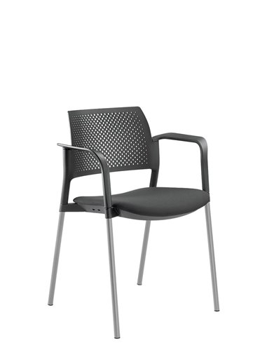 Крісло LD SEATING DREAM+ 100BL, BR для відвідувачів, на ніжках