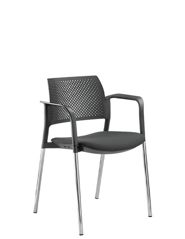 Крісло LD SEATING DREAM+ 100BL, BR для відвідувачів, на ніжках