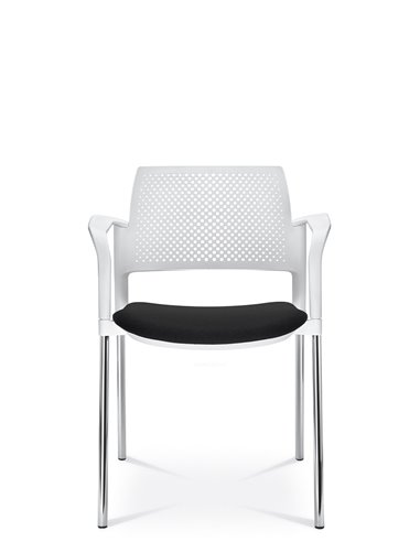 Кресло LD SEATING DREAM+ 100WT, BR для посетителей, на ножках