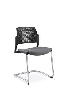 Кресло LD SEATING DREAM+ 101BL-Z для посетителей, на полозьях