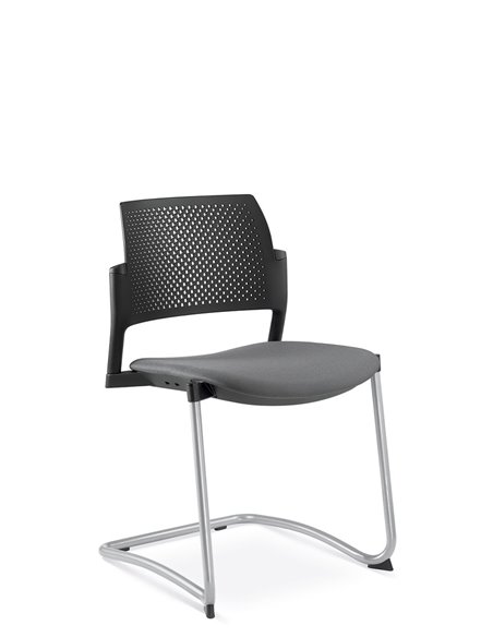 Кресло LD SEATING DREAM+ 101BL-Z для посетителей, на полозьях