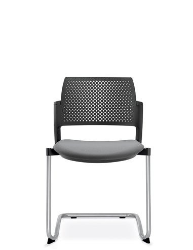 Кресло LD SEATING DREAM+ 101BL-Z для посетителей, на полозьях