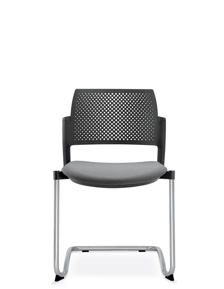 Кресло LD SEATING DREAM+ 101BL-Z для посетителей, на полозьях