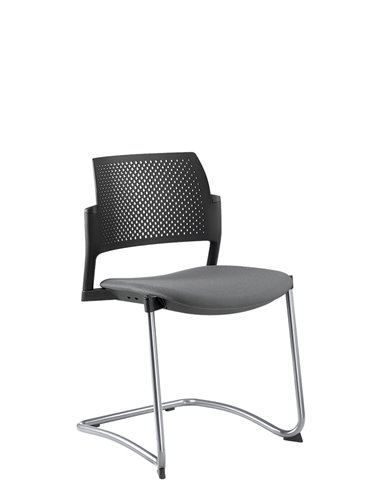 Кресло LD SEATING DREAM+ 101BL-Z для посетителей, на полозьях