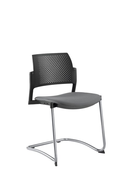 Кресло LD SEATING DREAM+ 101BL-Z для посетителей, на полозьях