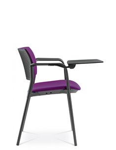 Кресло LD SEATING DREAM+ 103BL, BR+TR для аудиторий, с откидным столиком 2
