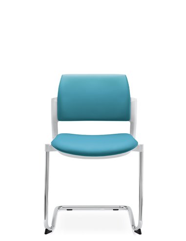 Кресло LD SEATING DREAM+ 104BL-Z, для посетителей, на полозьях