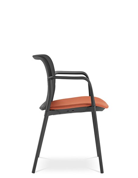 Кресло LD SEATING DREAM+ 512BL, BR для посетителей, на ножках