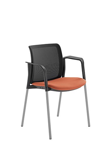 Кресло LD SEATING DREAM+ 512BL, BR для посетителей, на ножках